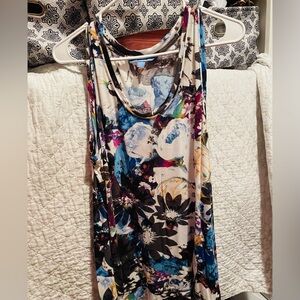 Simply Vera Vera Wang Artistic Print Top